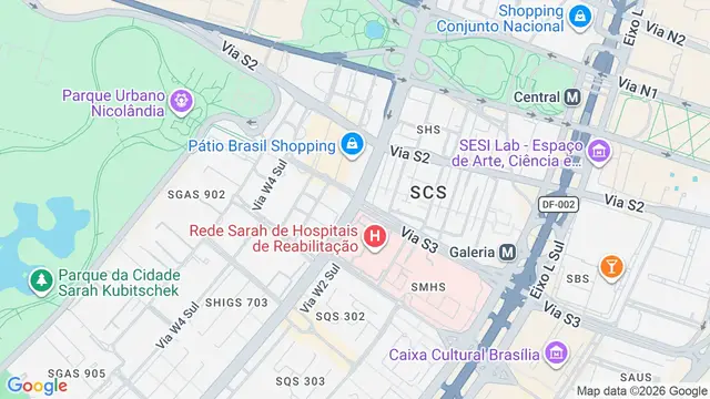 Mapa do bairro Vila Dimas, Brasilia - DF